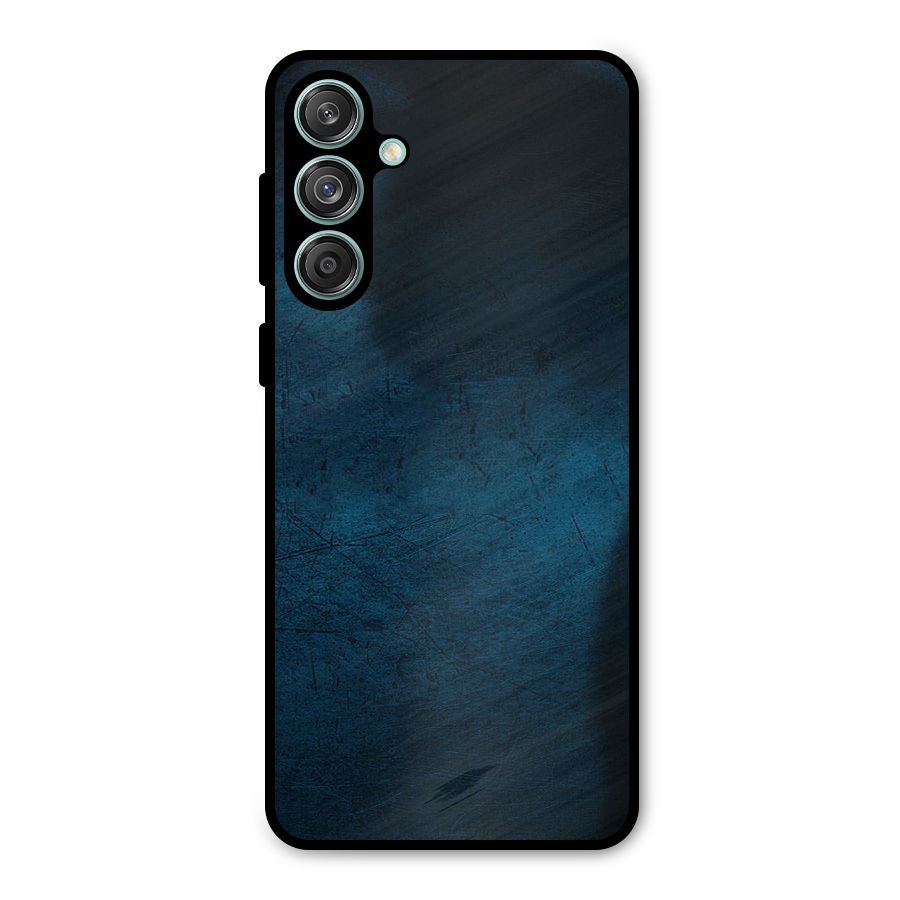 Royal Blue Metal Back Case for Galaxy M55 5G
