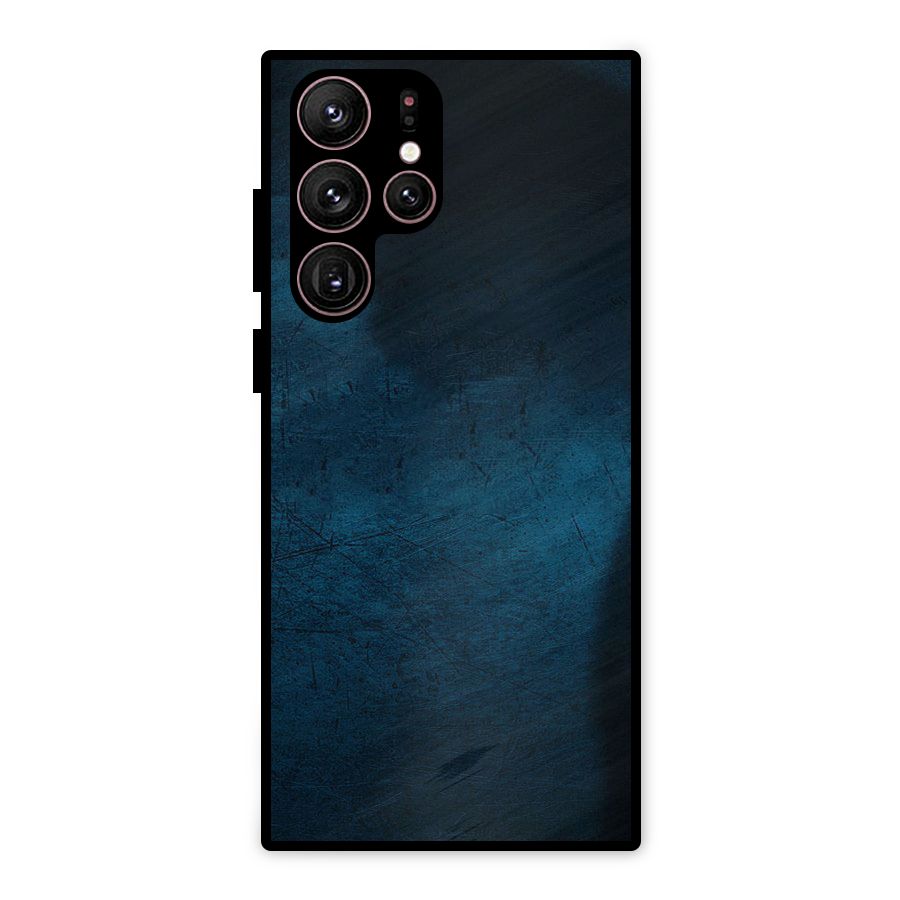 Royal Blue Metal Back Case for Galaxy S22 Ultra 5G