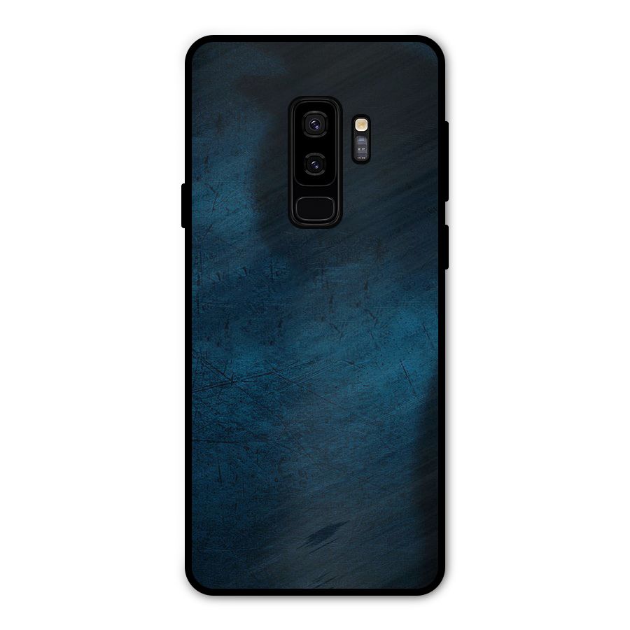 Royal Blue Metal Back Case for Galaxy S9 Plus