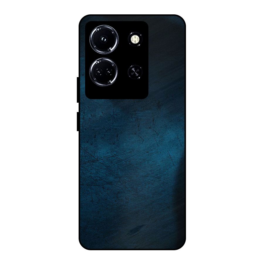 Royal Blue Metal Back Case for Infinix Note 30 5G