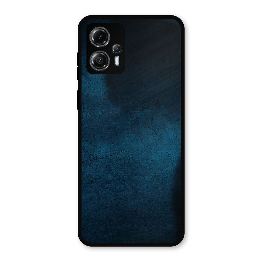 Royal Blue Metal Back Case for Moto G13