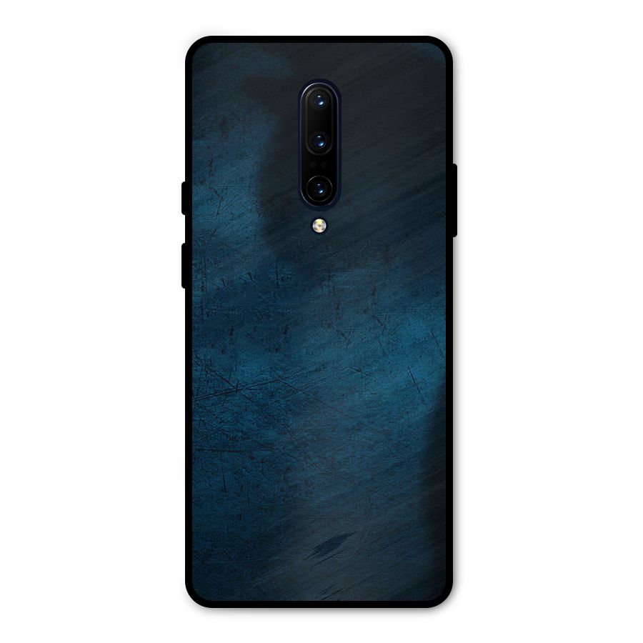 Royal Blue Metal Back Case for OnePlus 7 Pro