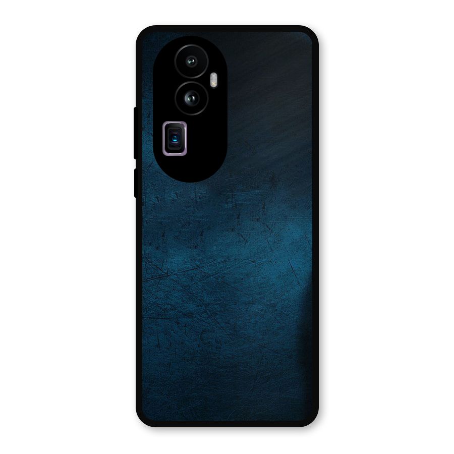 Royal Blue Metal Back Case for Oppo Reno10 Pro Plus