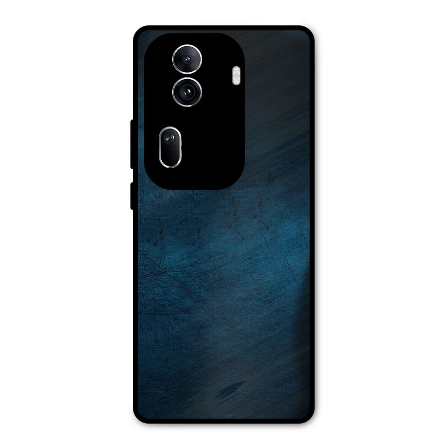 Royal Blue Metal Back Case for Oppo Reno11 Pro 5G