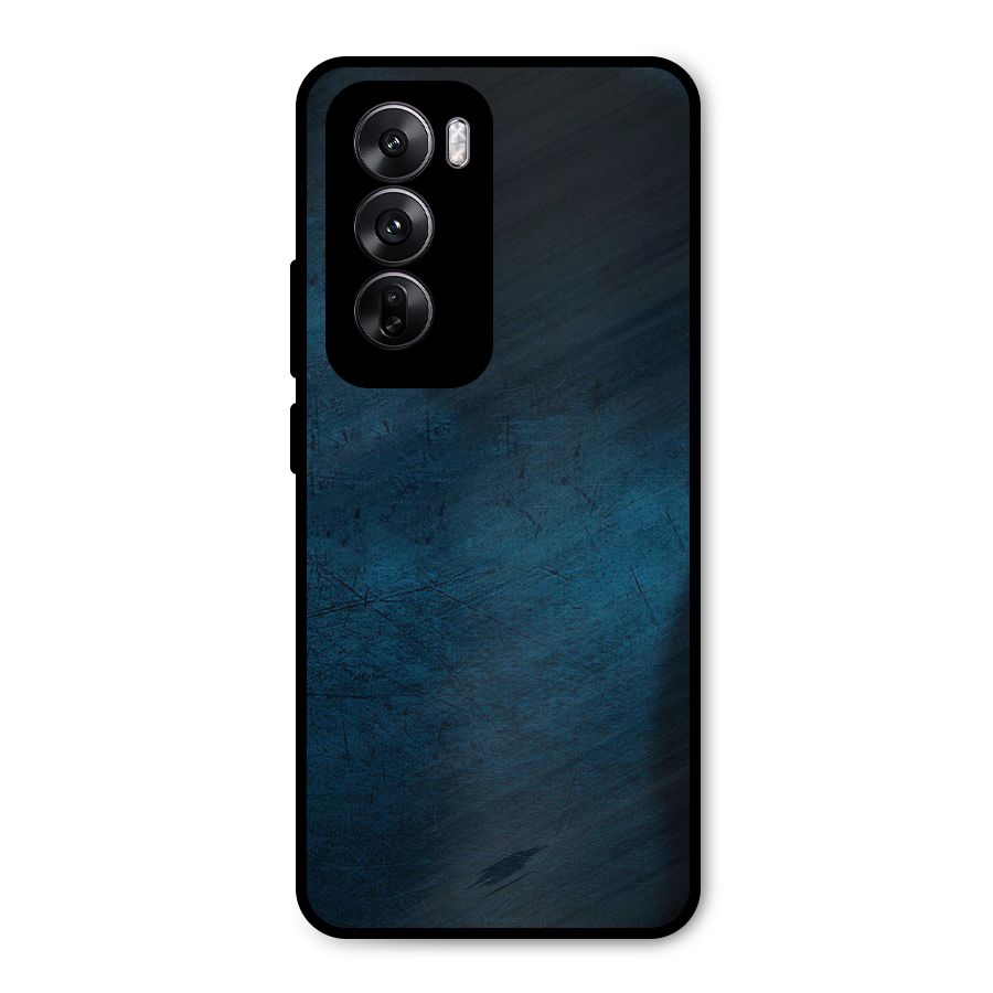 Royal Blue Metal Back Case for Oppo Reno12