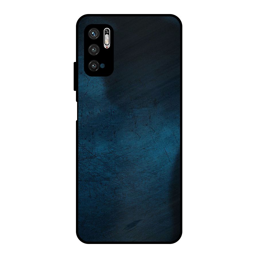 Royal Blue Metal Back Case for Poco M3 Pro 5G