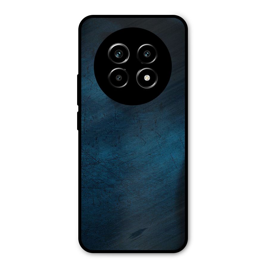Royal Blue Metal Back Case for Realme 13 Pro