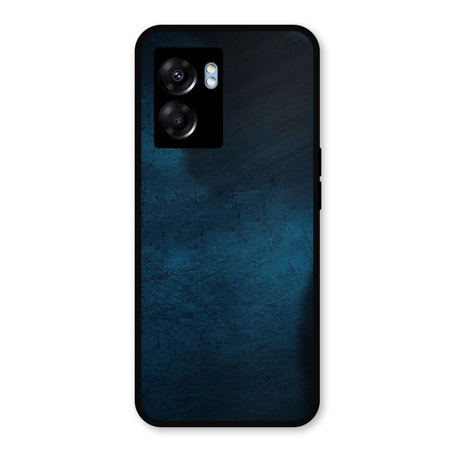 Royal Blue Metal Back Case for Realme Narzo 50 5G