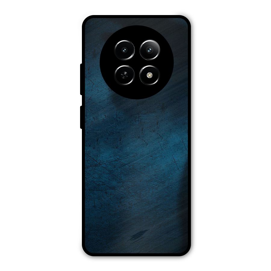 Royal Blue Metal Back Case for Realme Narzo 70x 5G