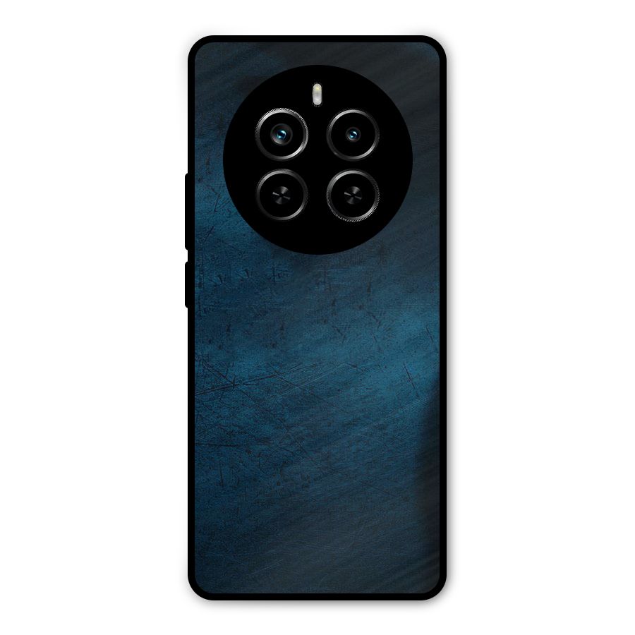 Royal Blue Metal Back Case for Realme P1 Pro