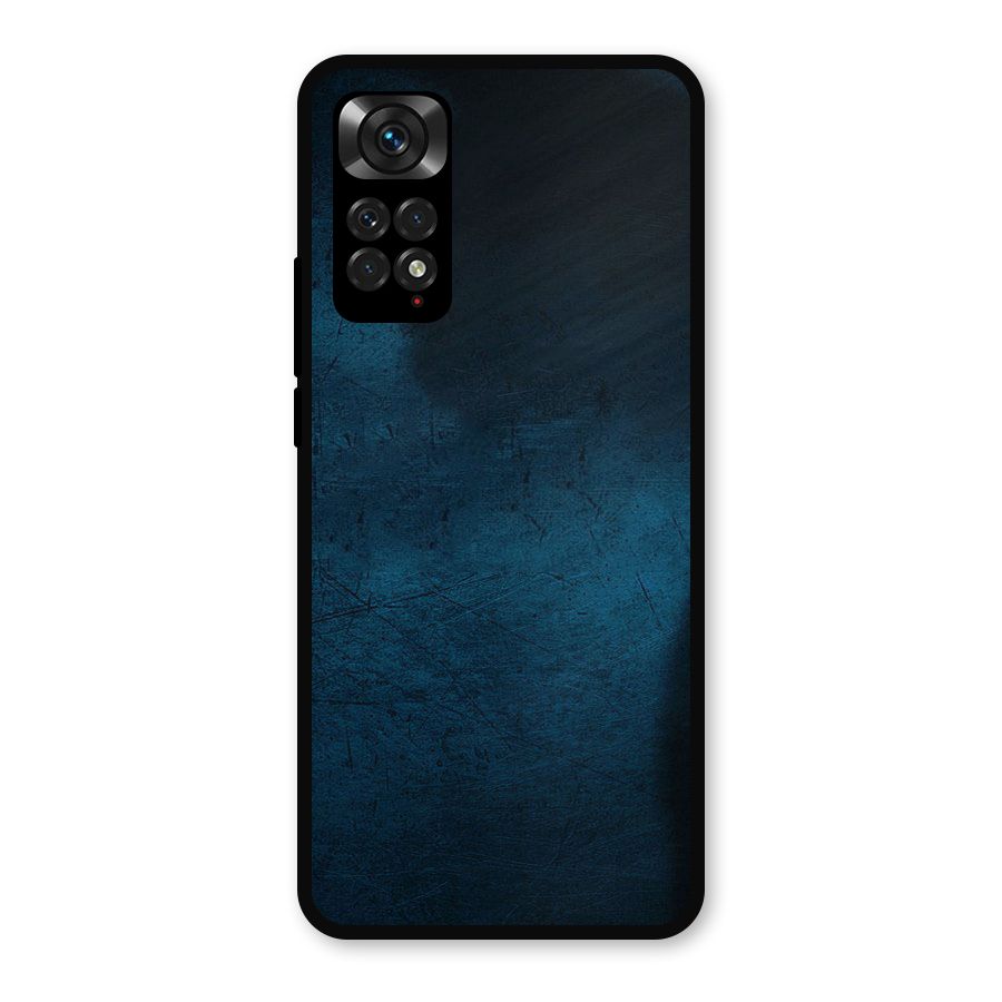 Royal Blue Metal Back Case for Redmi Note 11