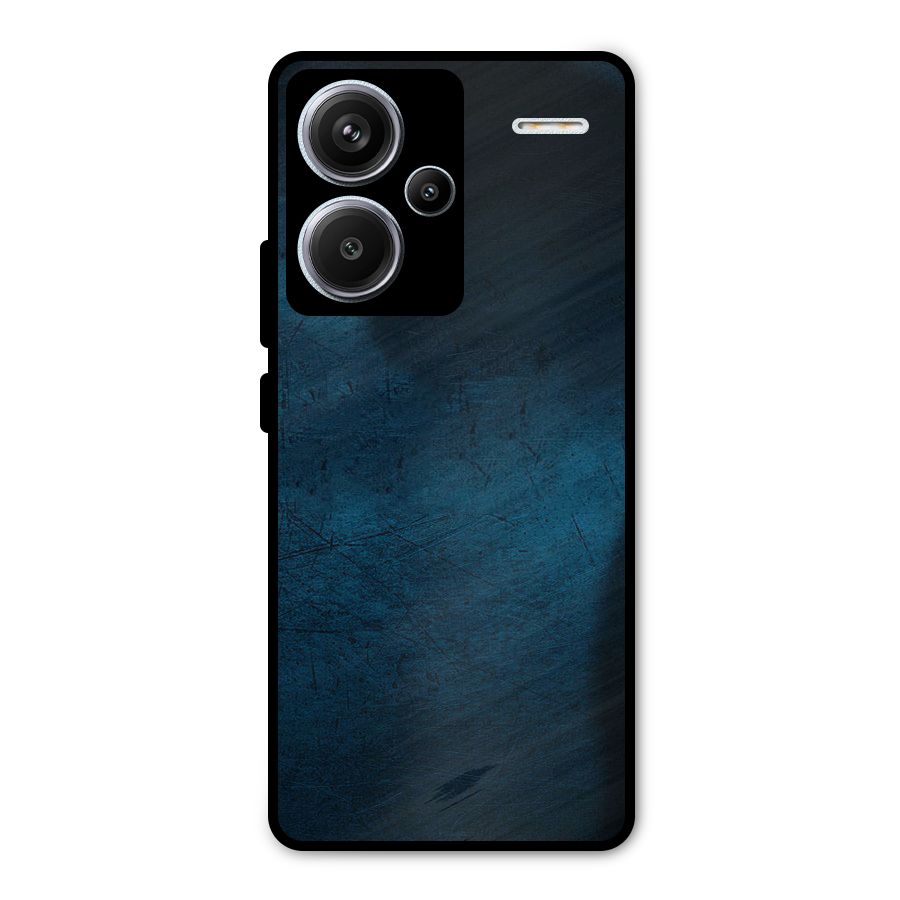 Royal Blue Metal Back Case for Redmi Note 13 Pro Plus