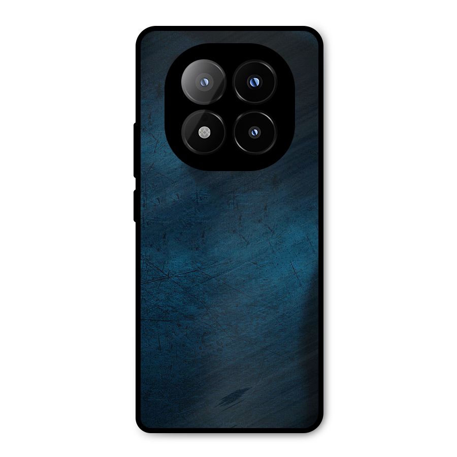 Royal Blue Metal Back Case for Redmi Note 14 Pro Plus 5G