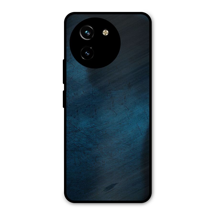 Royal Blue Metal Back Case for Vivo T3x