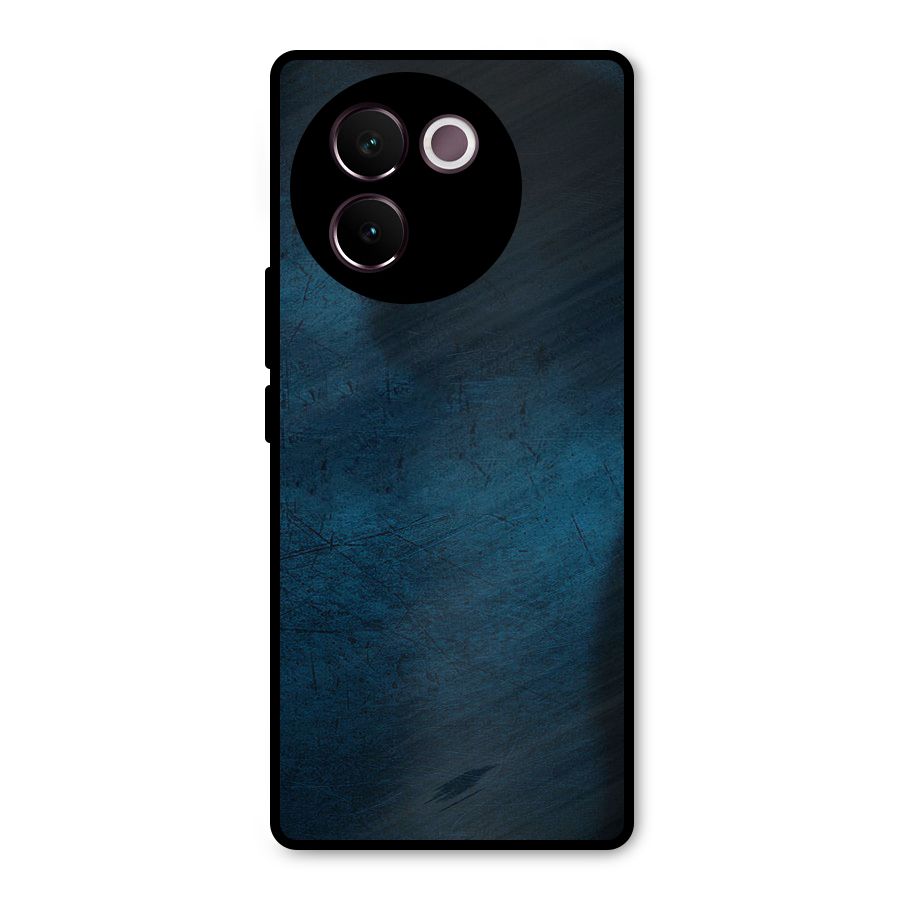 Royal Blue Metal Back Case for Vivo V30e