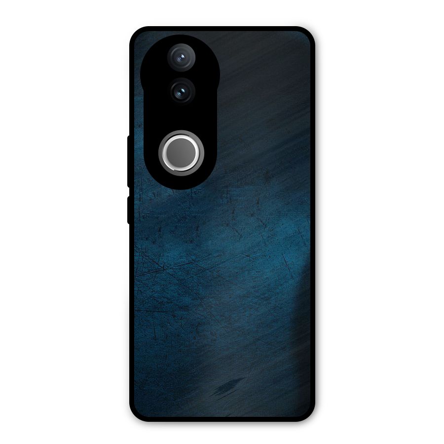 Royal Blue Metal Back Case for Vivo V50e