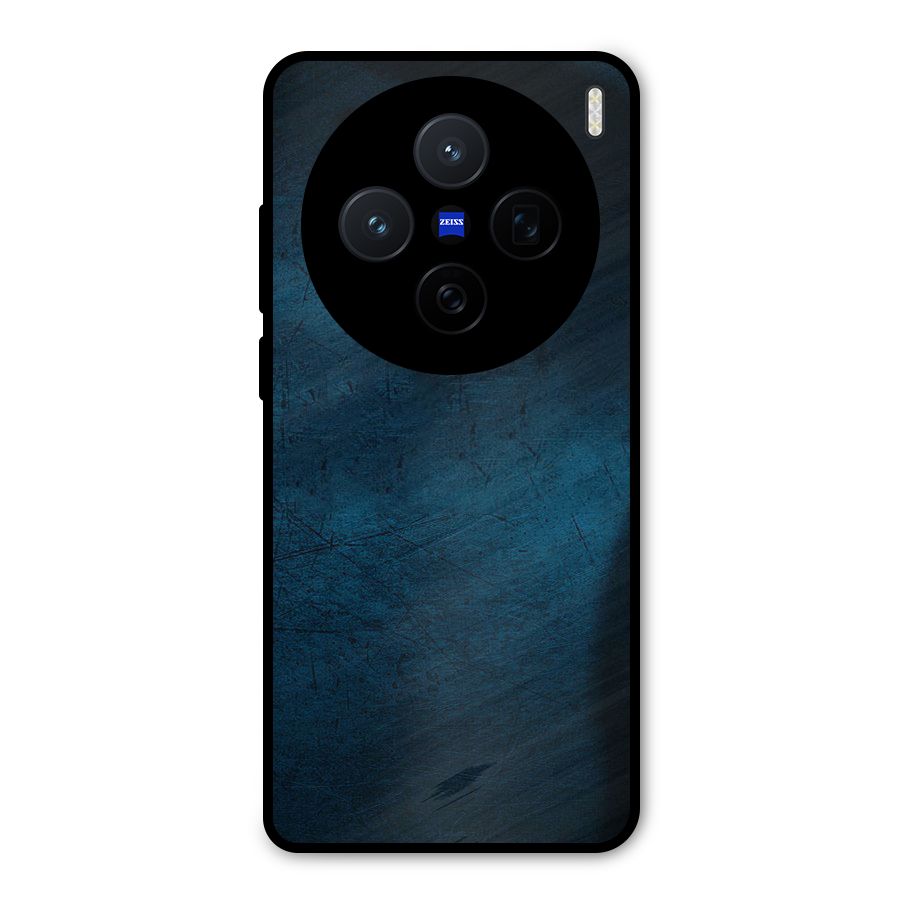 Royal Blue Metal Back Case for Vivo X200