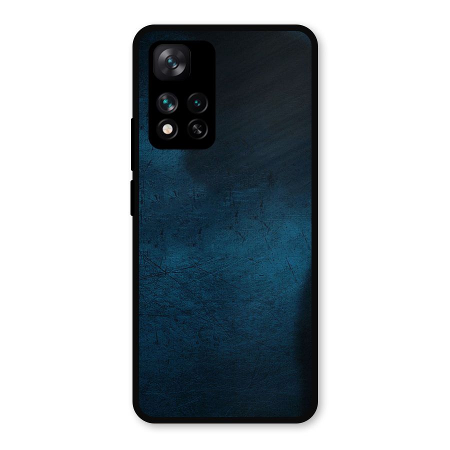 Royal Blue Metal Back Case for Xiaomi 11i 5G