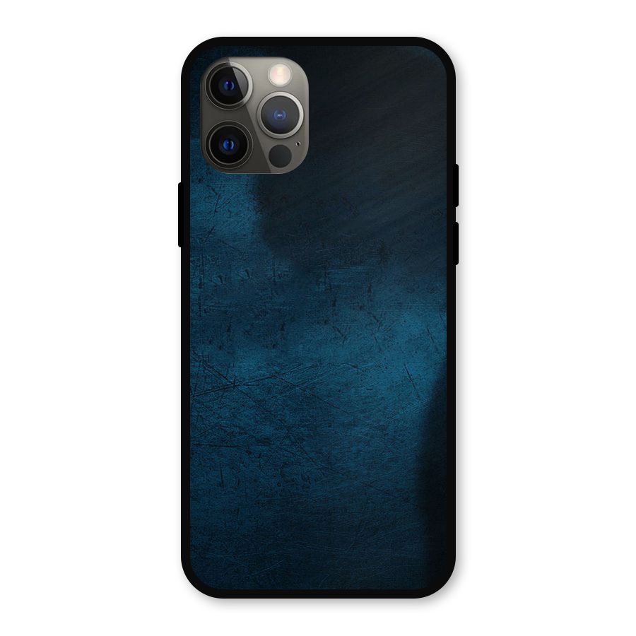 Royal Blue Metal Back Case for iPhone 12 Pro