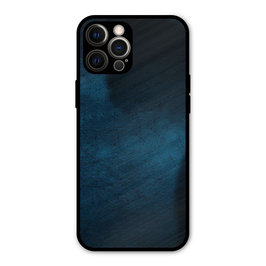 Royal Blue Metal Back Case for iPhone 12 Pro Max