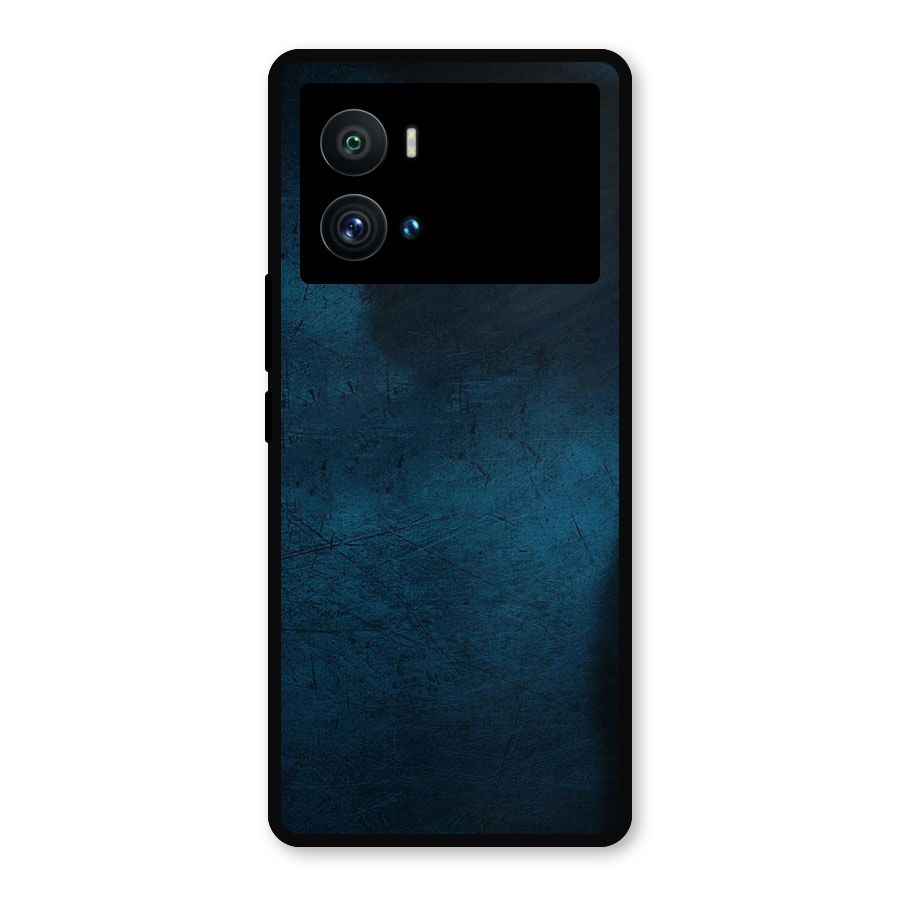 Royal Blue Metal Back Case for iQOO 9 Pro