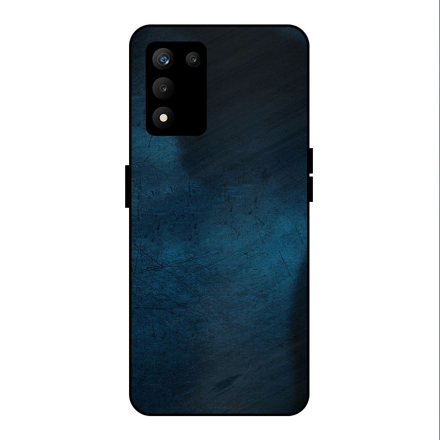 Royal Blue Metal Back Case for realme 9 5G SE