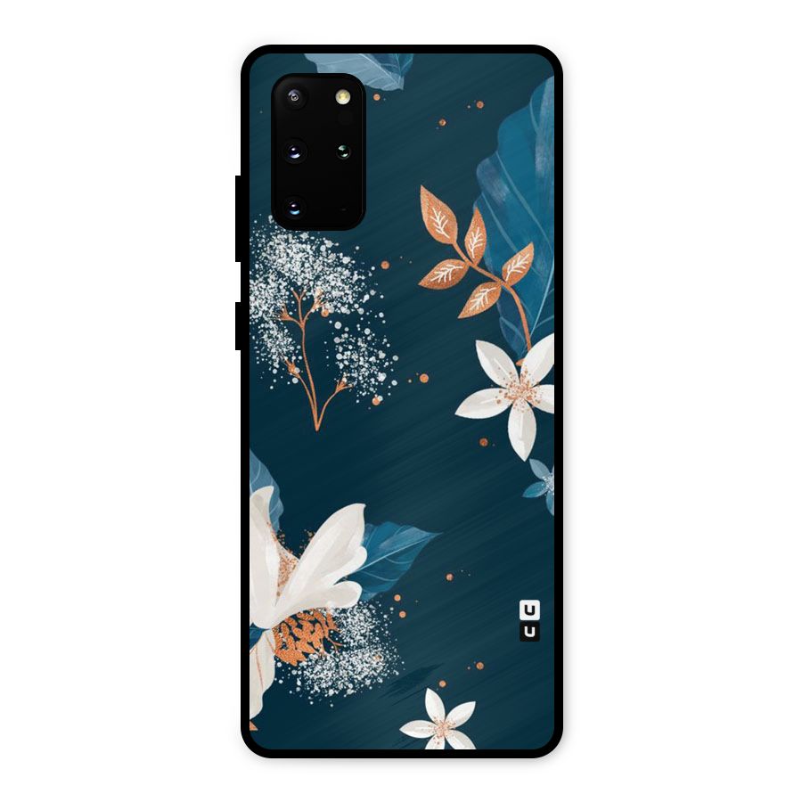Royal Floral Metal Back Case for Galaxy S20 Plus