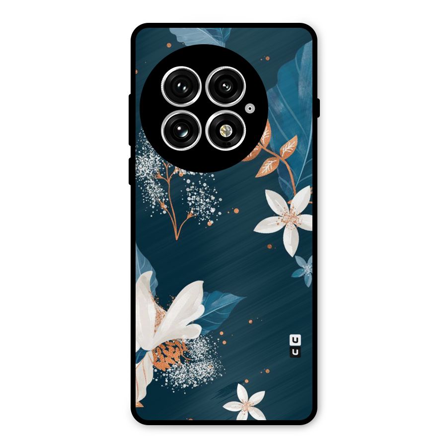 Royal Floral Metal Back Case for OnePlus 13