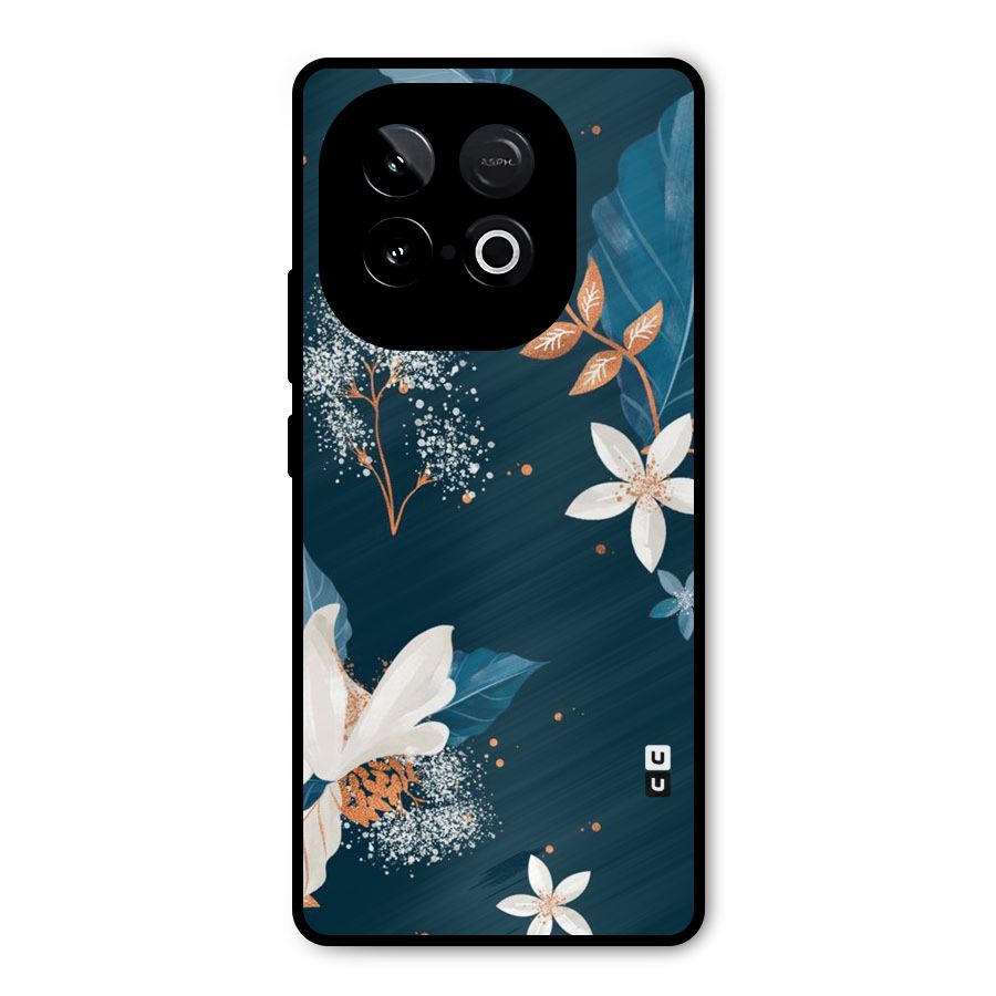 Royal Floral Metal Back Case for iQOO Neo 10