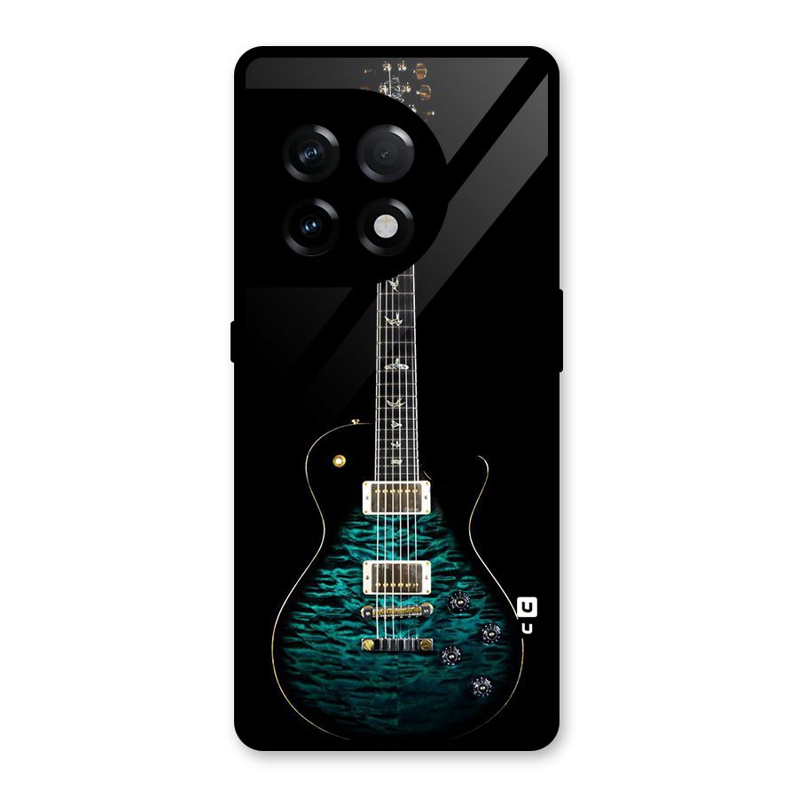 Royal Green Guitar Glass Back Case for OnePlus 11R