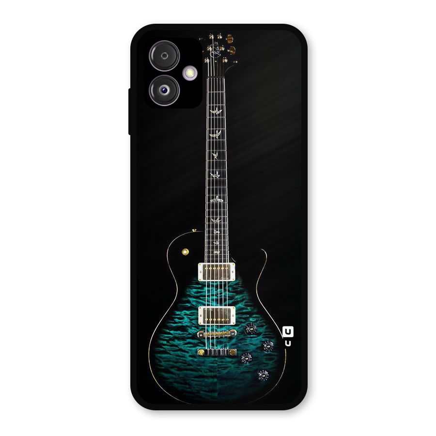 Royal Green Guitar Metal Back Case for Galaxy F14