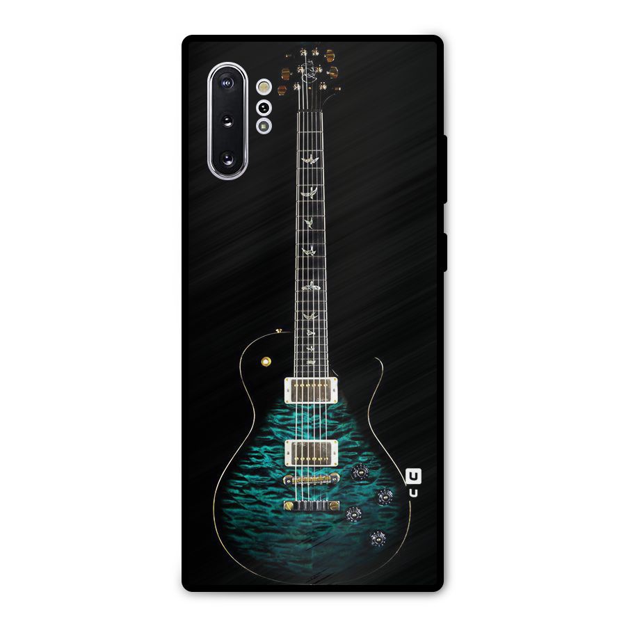 Royal Green Guitar Metal Back Case for Galaxy Note 10 Plus