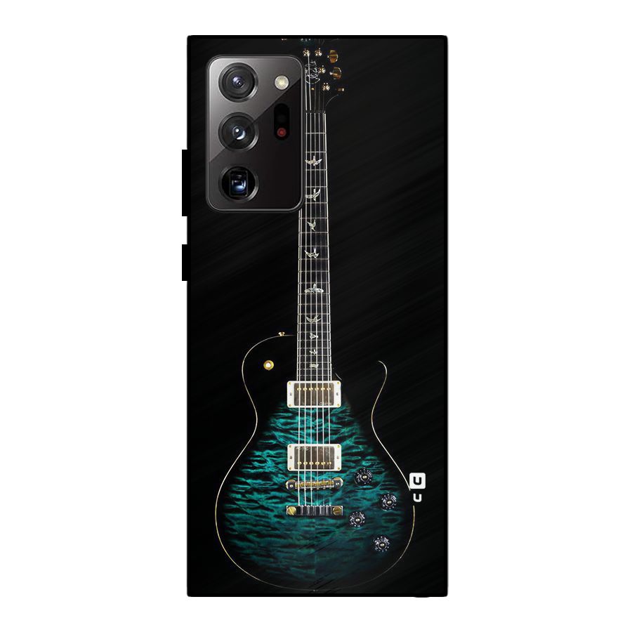Royal Green Guitar Metal Back Case for Galaxy Note 20 Ultra
