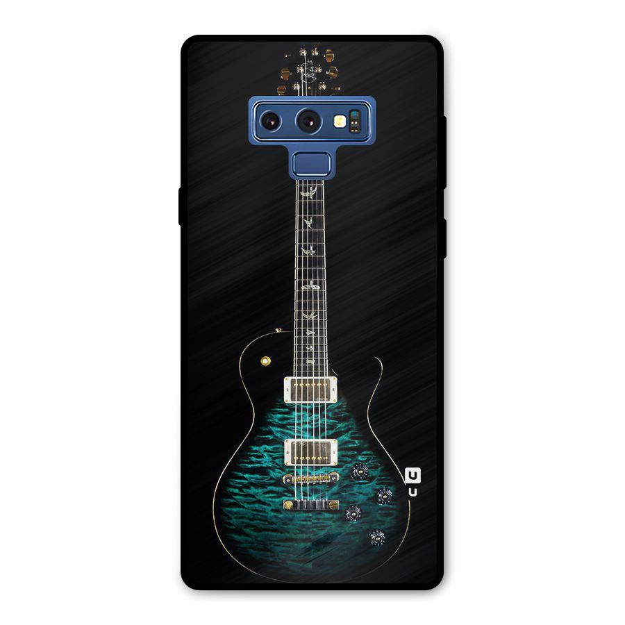 Royal Green Guitar Metal Back Case for Galaxy Note 9