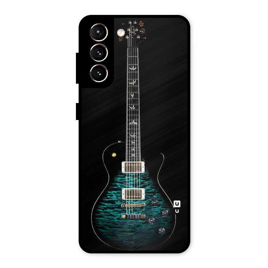 Royal Green Guitar Metal Back Case for Galaxy S21 5G
