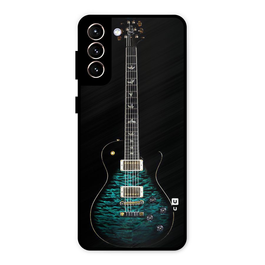 Royal Green Guitar Metal Back Case for Galaxy S21 Plus