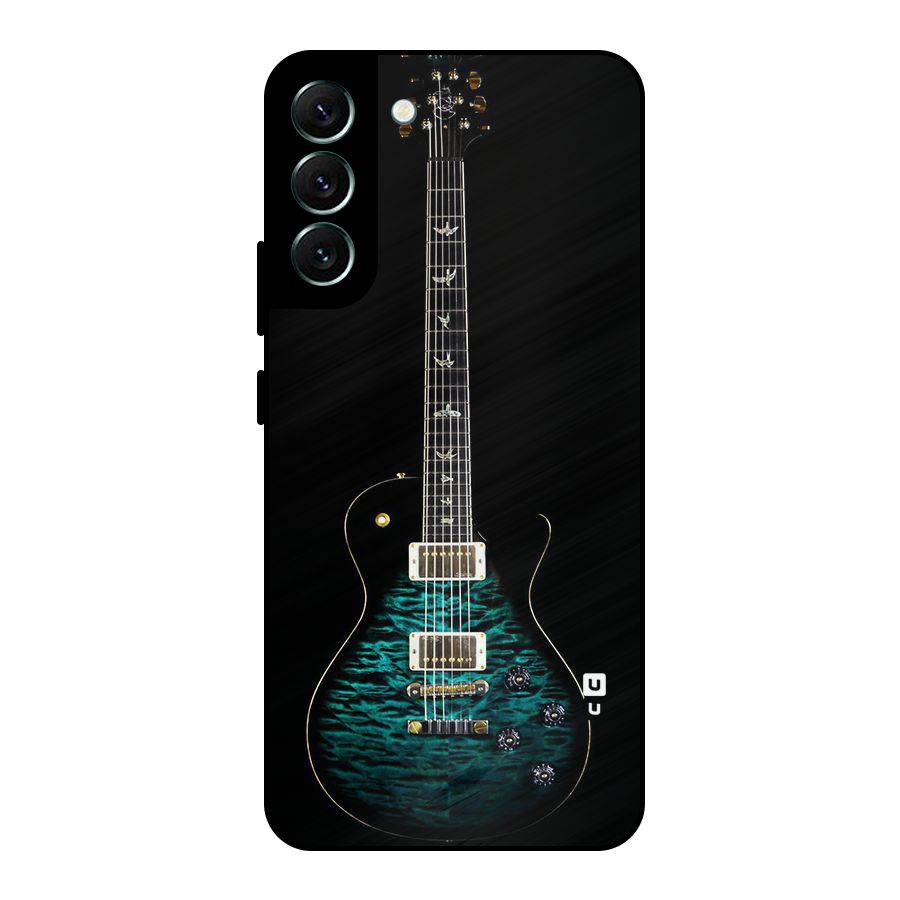 Royal Green Guitar Metal Back Case for Galaxy S22 Plus 5G
