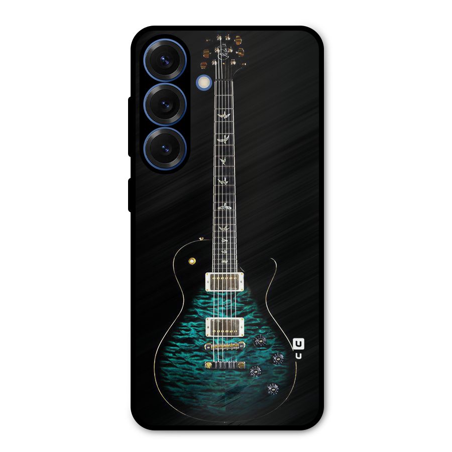 Royal Green Guitar Metal Back Case for Galaxy S25