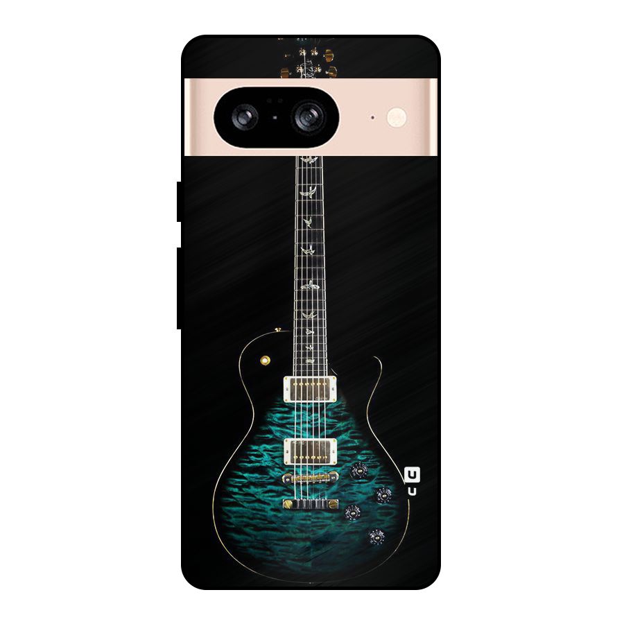 Royal Green Guitar Metal Back Case for Google Pixel 8