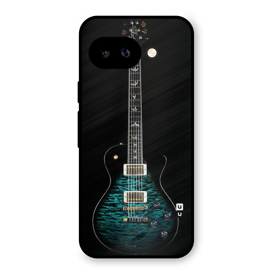 Royal Green Guitar Metal Back Case for Google Pixel 9a