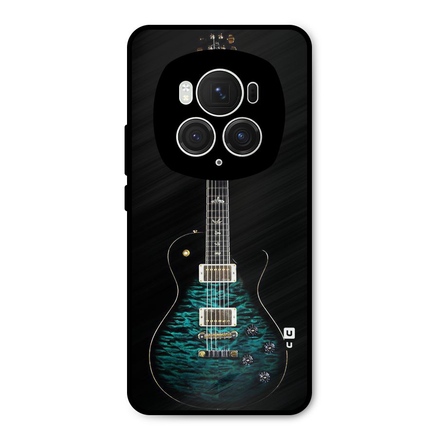 Royal Green Guitar Metal Back Case for Honor Magic6 Pro