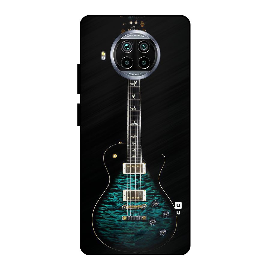 Royal Green Guitar Metal Back Case for Mi 10i