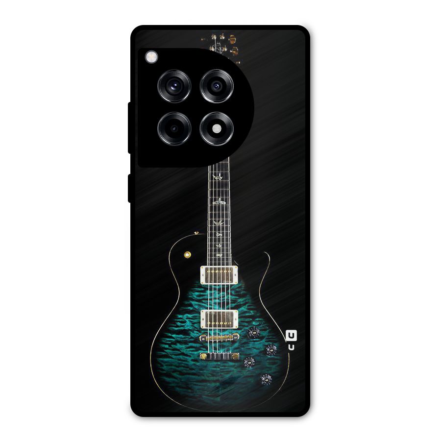 Royal Green Guitar Metal Back Case for OnePlus 12R