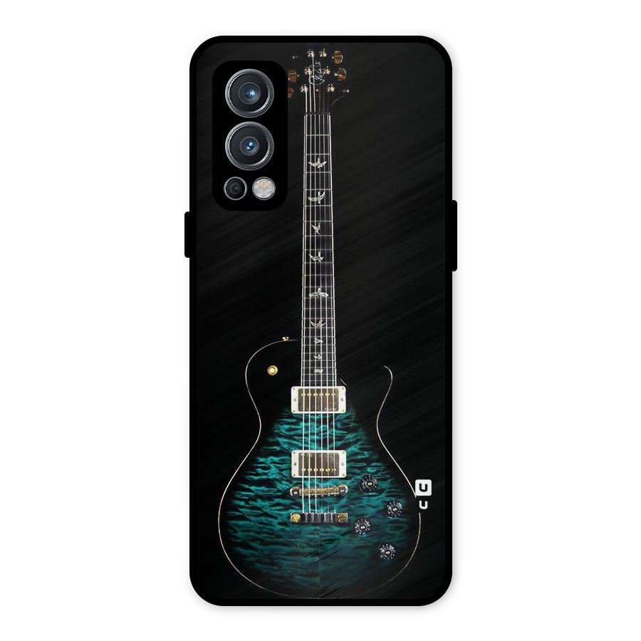 Royal Green Guitar Metal Back Case for OnePlus Nord 2 5G