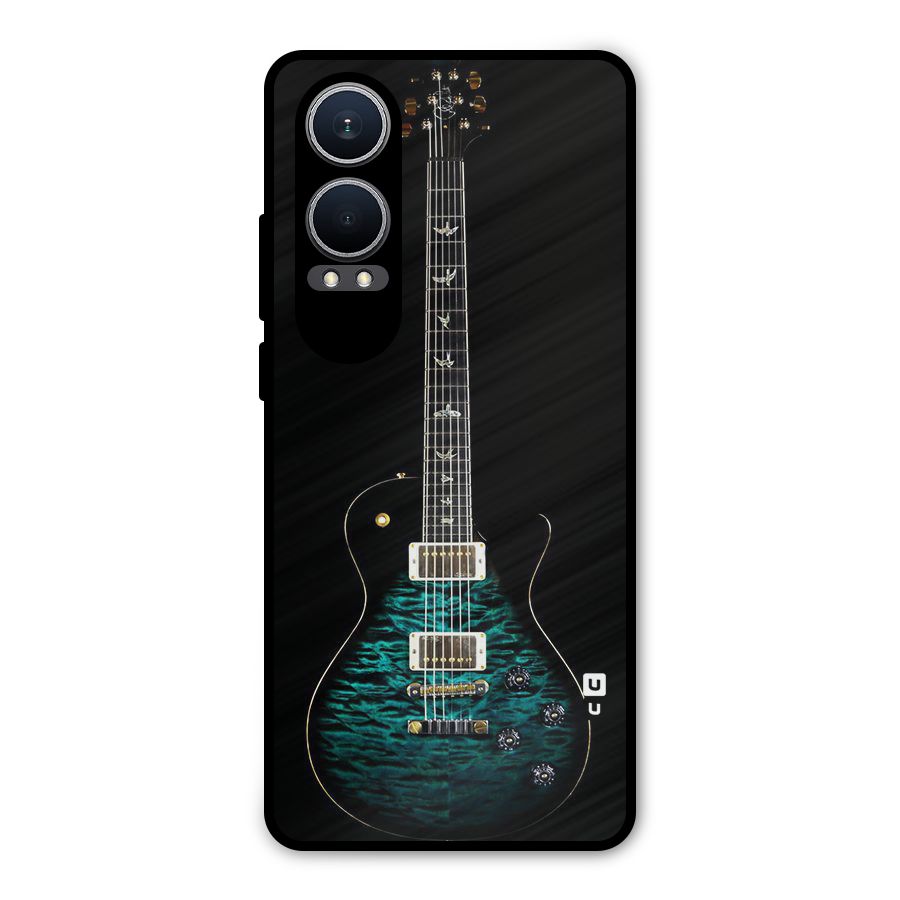 Royal Green Guitar Metal Back Case for OnePlus Nord CE4 Lite