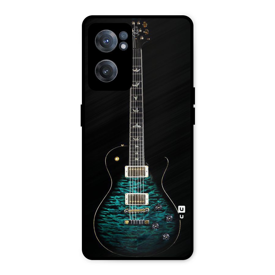 Royal Green Guitar Metal Back Case for OnePlus Nord CE 2 5G