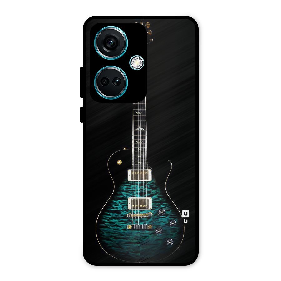 Royal Green Guitar Metal Back Case for OnePlus Nord CE 3 5G