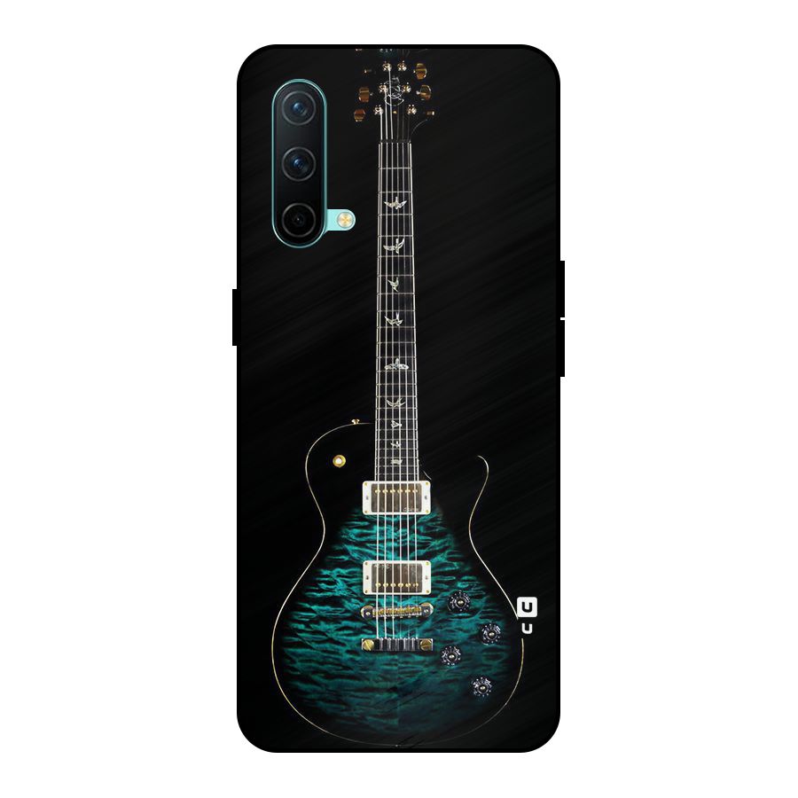 Royal Green Guitar Metal Back Case for OnePlus Nord CE 5G