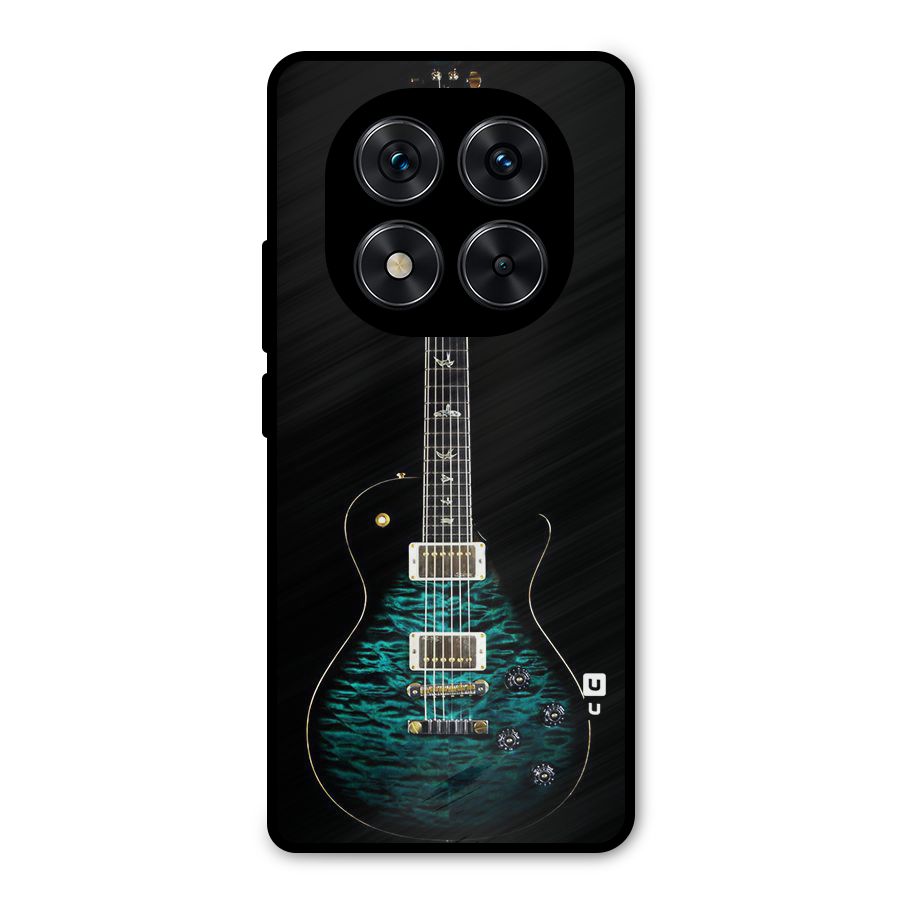 Royal Green Guitar Metal Back Case for Poco X7