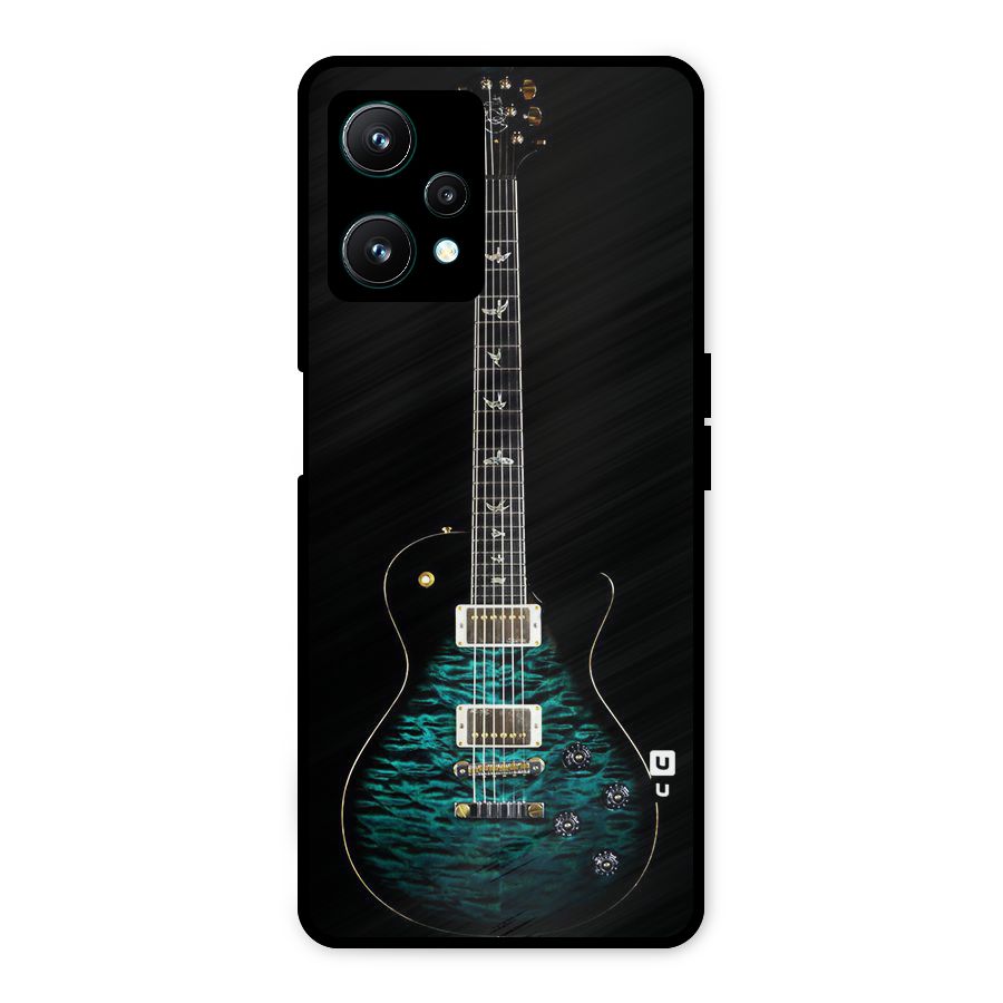 Royal Green Guitar Metal Back Case for Realme 9 Pro 5G
